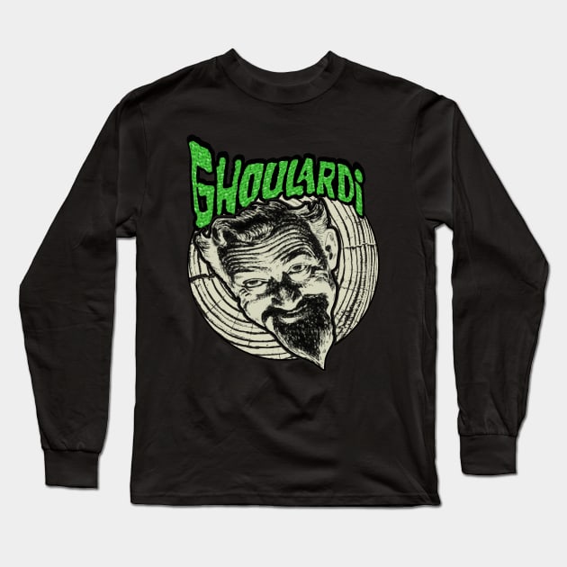 Ghoulardi Shock Theater Long Sleeve T-Shirt by Niko Neon